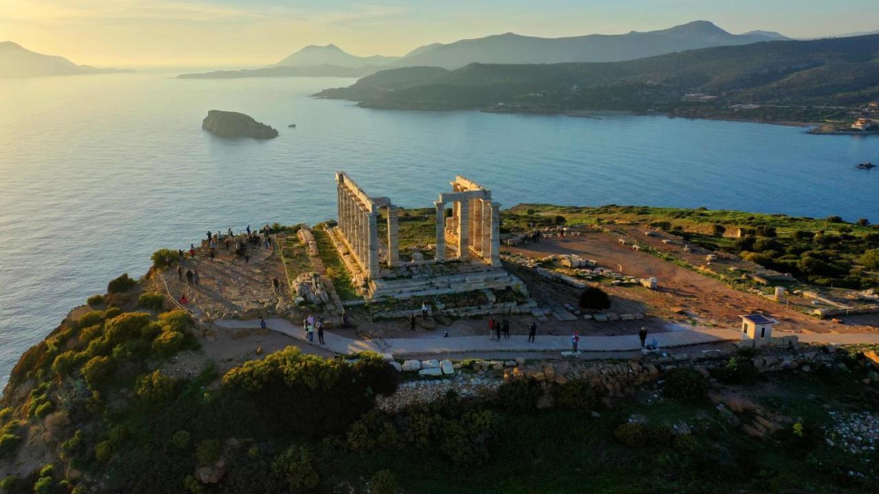 Villa Apex With Seaview Lagonisi Zewnętrze zdjęcie